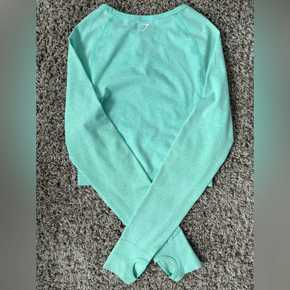 Gymshark Vital Seamless Cropped Workout Top | S - Picture 3 of 7